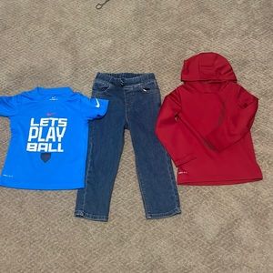 Nike Dri-fit shirts set